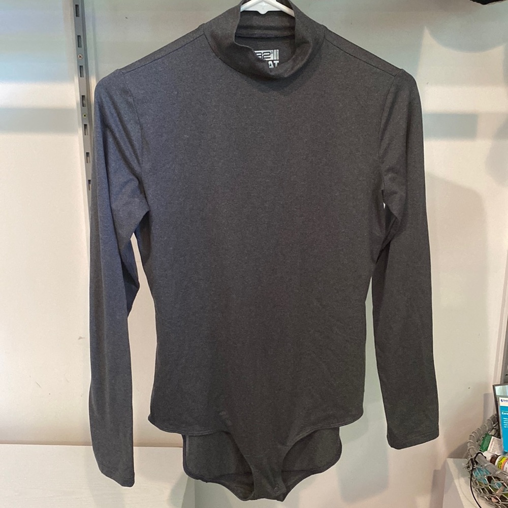 Gray bodysuit